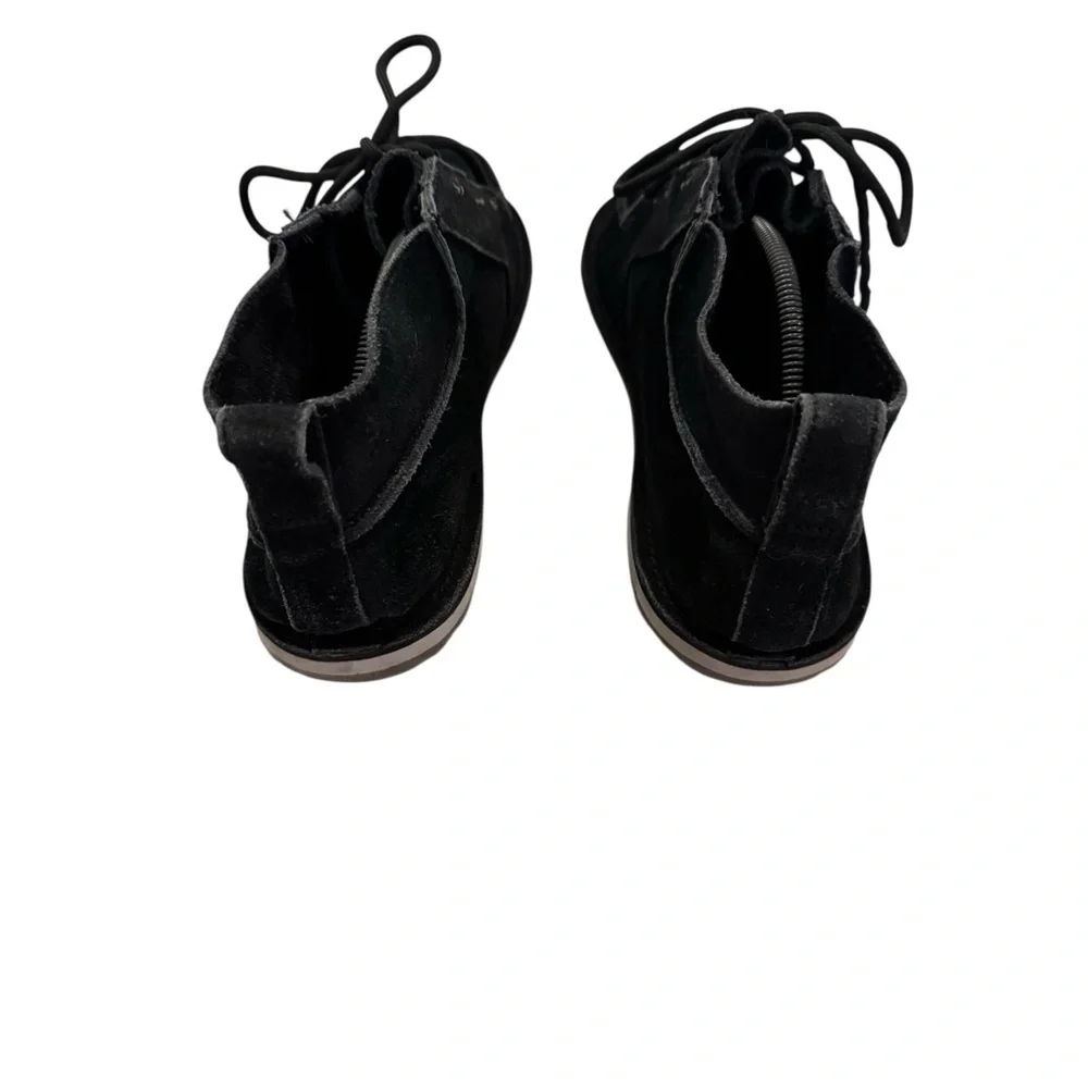 Teva Mush Atoll Black Suede Lace-Up Chukka Boots